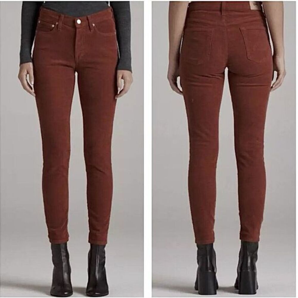 NWT Anthropologie Edwin The Pixie Spice Corduroy‎ Jeans Size 29 Mid Rise Skinny